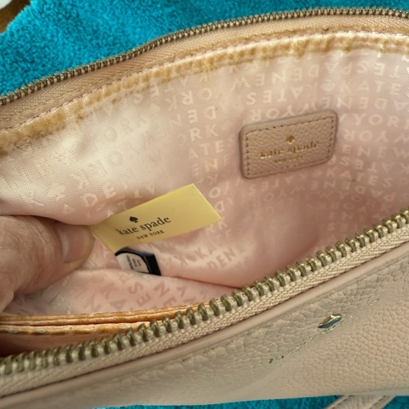 Kate Spade Leila Triple Gusset Crossbody In Rose Smoke - Picture 6 of 8